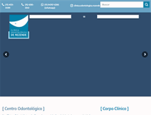 Tablet Screenshot of clinicaderezende.com.br